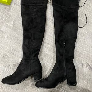 Michael Kors Sabrina Suede Boots 7